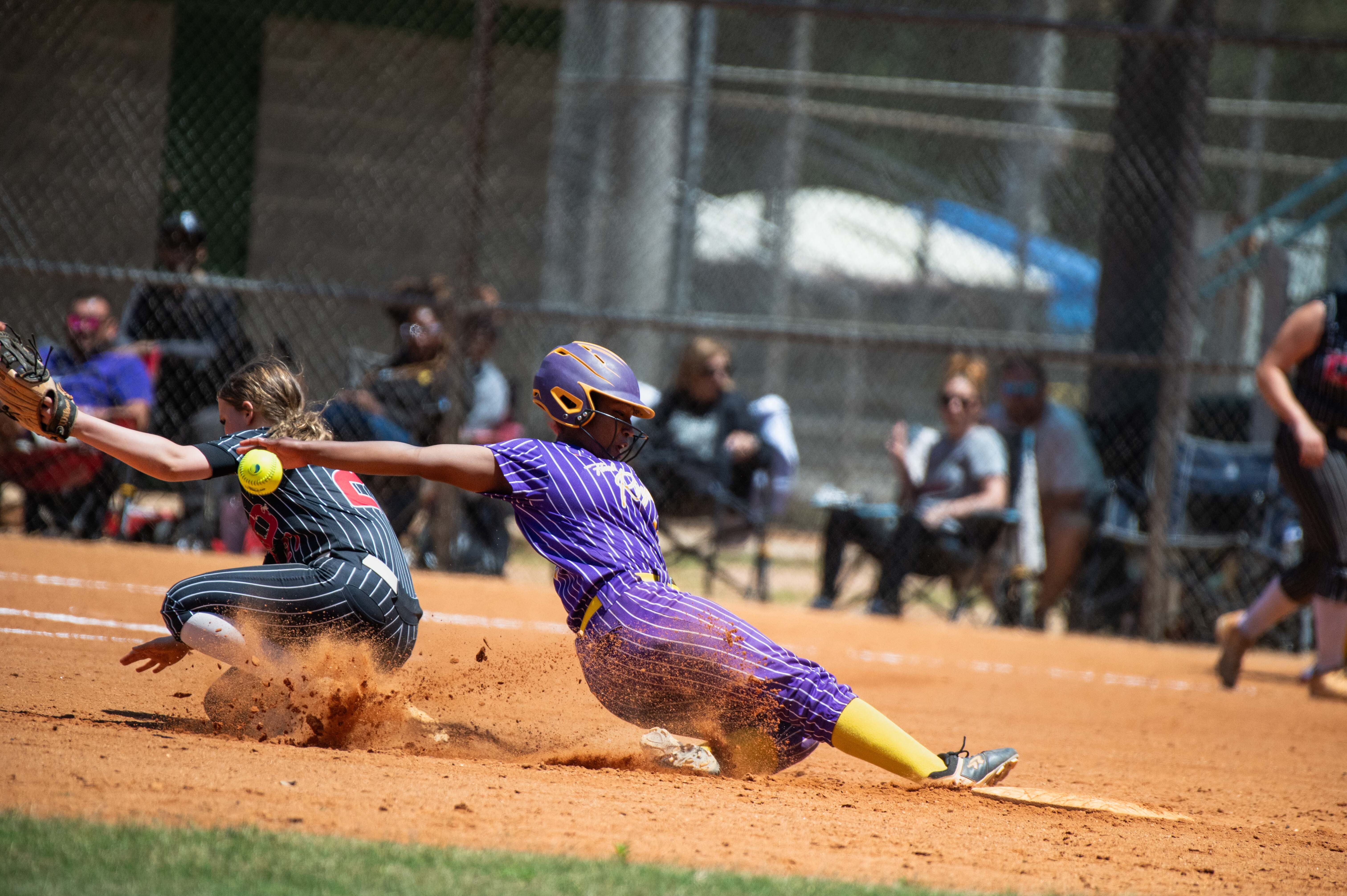 Pitcher delivering a pitch