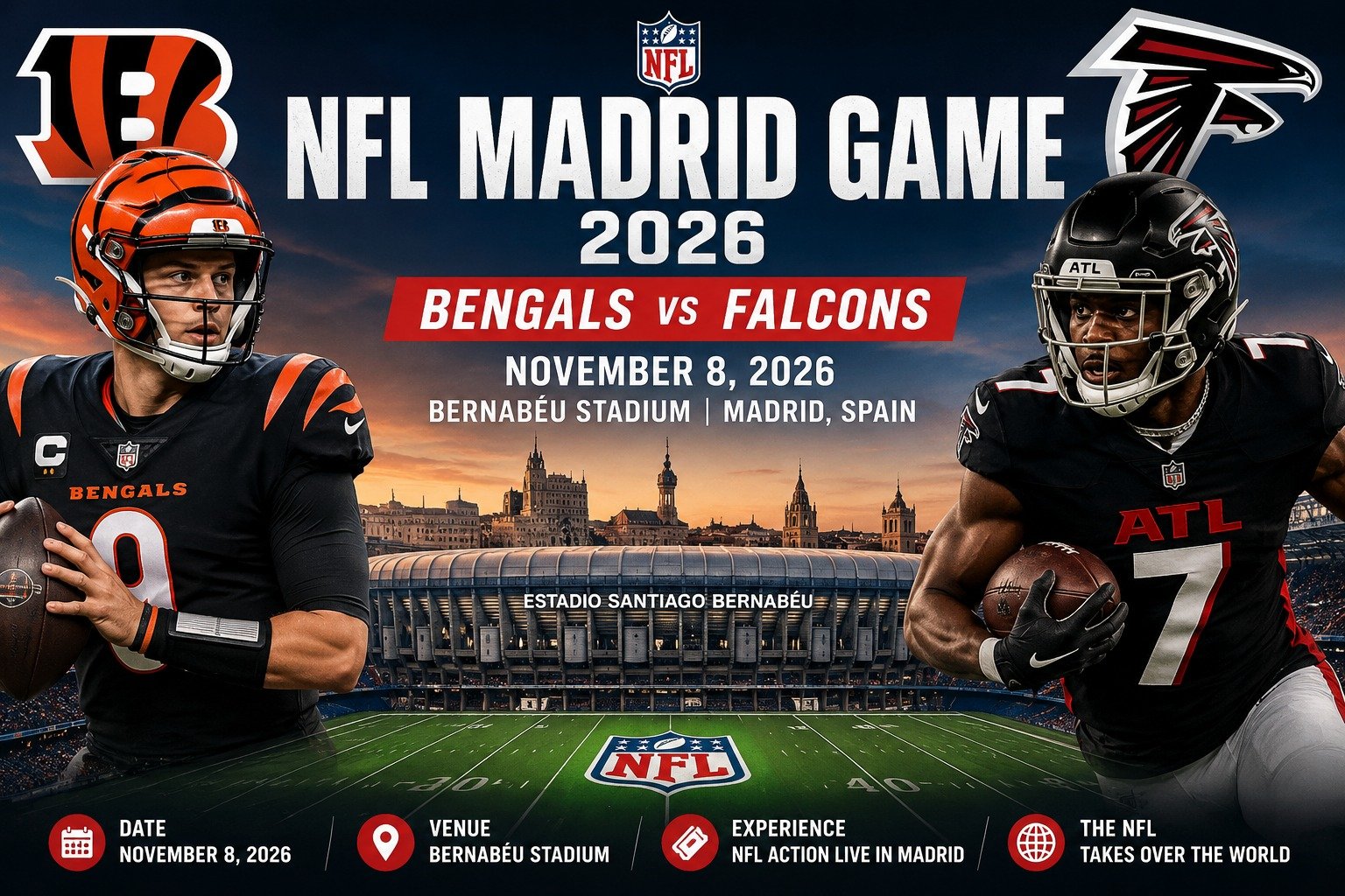 NFL Madrid Game 2026